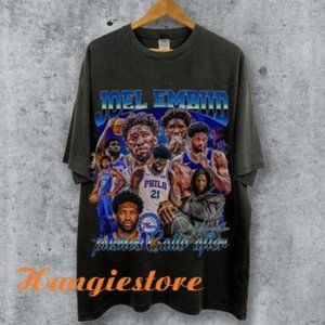 Joel Embiid 90s Style Vintage Bootleg Tee Graphic Shirt Kans
